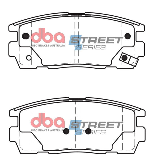 DBA 12-15 Chevrolet Captiva Sport Street Series Rear Brake Pads - DB1862SS