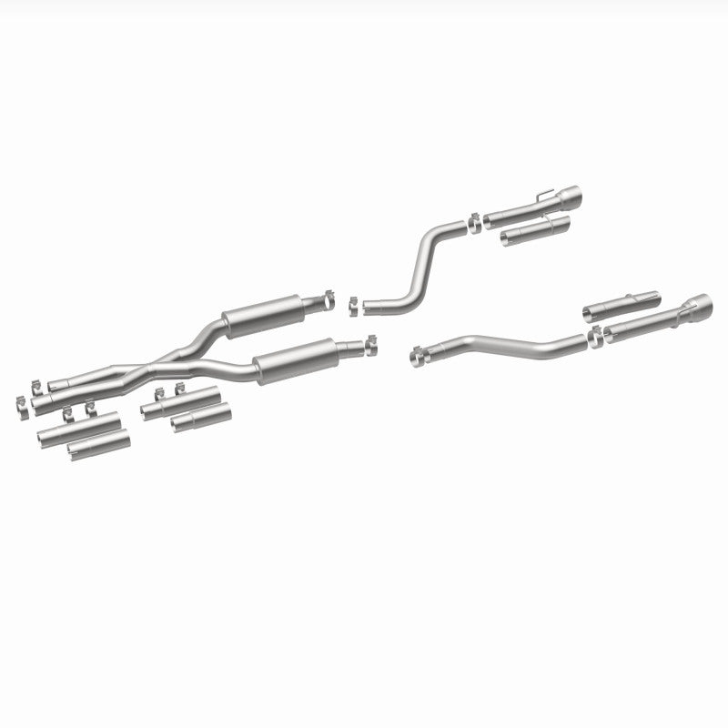 MagnaFlow 2017+ Dodge Charger 409 SS Polished 3in Quad Tips Cat-Back Exhaust - 19371