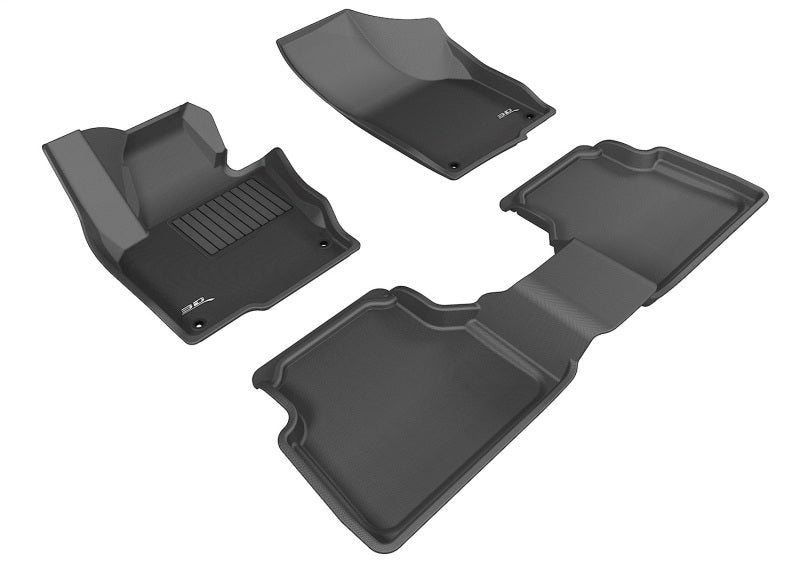3D MAXpider 09-19 Volkswagen Tiguan / Tiguan Limited Kagu Black Full Set - L1VW02101509