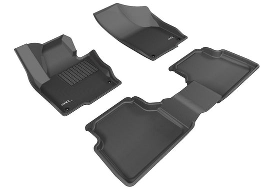 3D MAXpider 09-19 Volkswagen Tiguan / Tiguan Limited Kagu Black Full Set - L1VW02101509