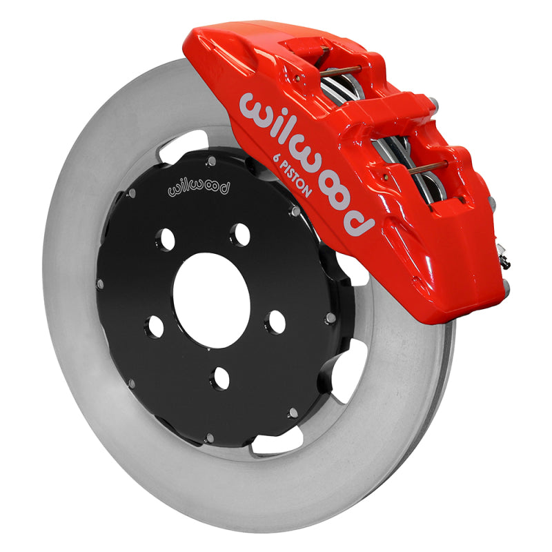 Wilwood kit front DP6A PT 01-10 SRT/4 03-05 12.19 rotor red - 140-16827-R