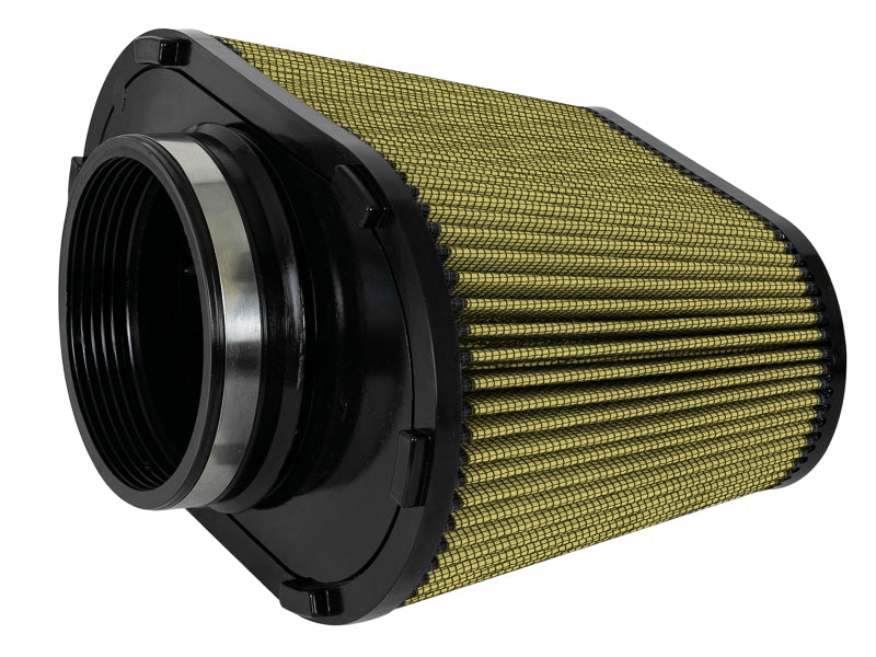 aFe Magnum FORCE Intake Rplcmnt Air Filter 5 IN F x (11x6-1/2) IN B x (8-1/2x4) IN T x 7-1/2 IN H - 72-90108