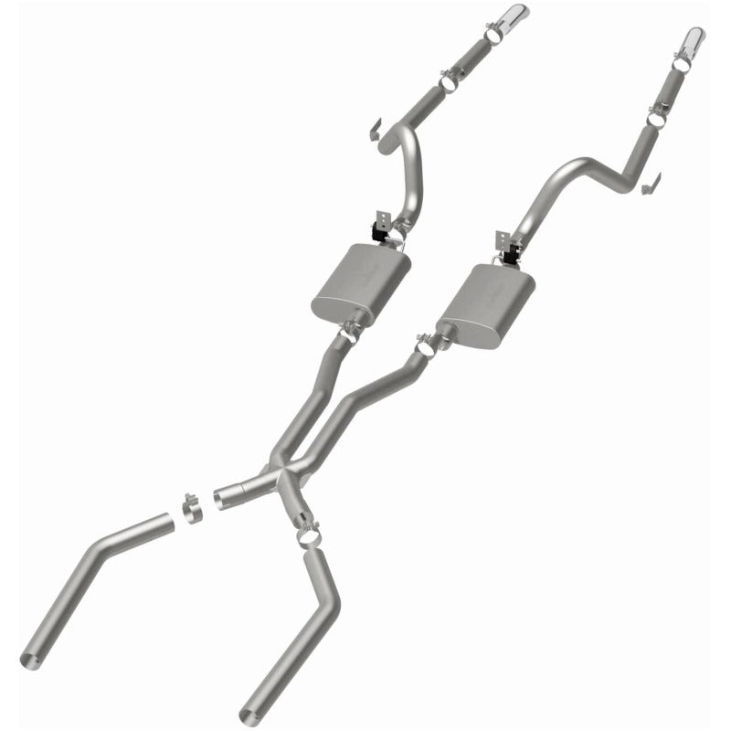 MagnaFlow Sys Cat-Back 64-66 Ford Mustang 2.5inch - 15815