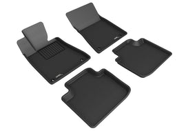 3D MAXpider 05-11 Lexus Gs Kagu Floor Mat- Black R1 R2 - L1LX00401509