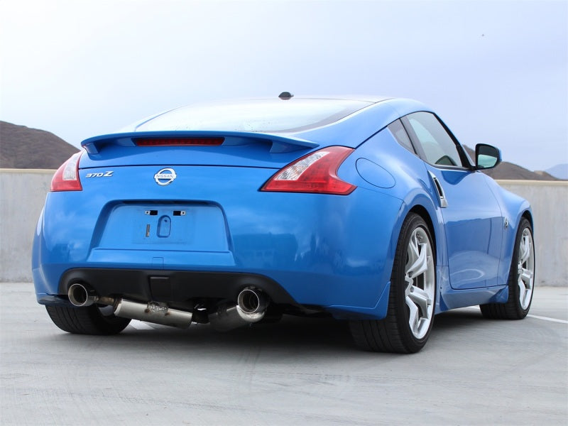 aFe Takeda 2.5inch SS Exhaust Cat-Back 09-13 Nissan 370Z V6 3.7L Polished Tips - 49-36107
