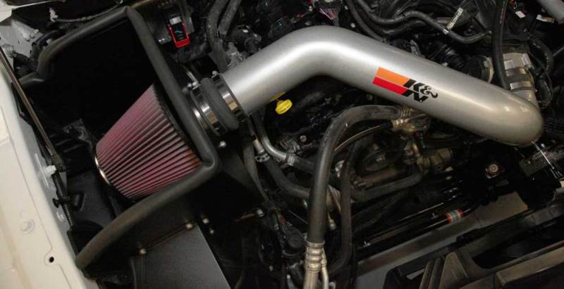 K&N 13-14 Dodge Ram 1500 3.6L V6 High Flow Performance Intake Kit - 77-1564KS