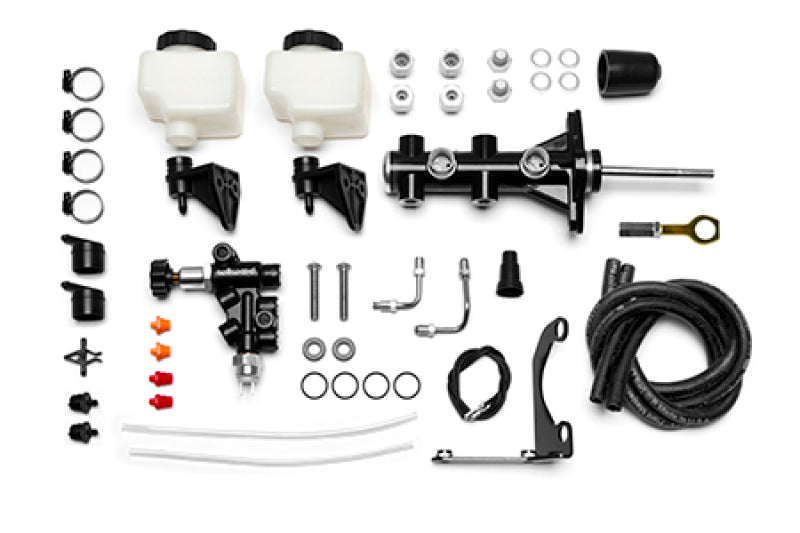 Wilwood Remote Tandem M/C Kit 15/16 Mustang - 261-15493-BK