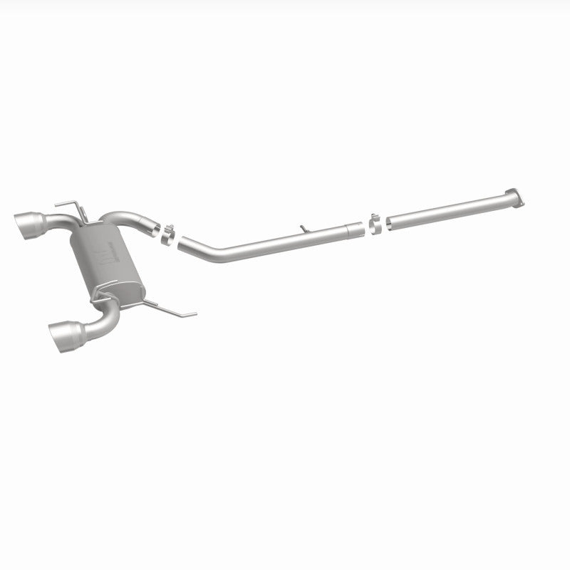 MagnaFlow Cat-Back 03-09 Nissan 350Z Street SS 2.5in Dual Split Rear Exit Polished 4.5in Tips - 19342