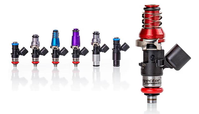 Injector Dynamics ID1050X Injectors 11mm (Blue) Adaptors Denso Lower Cushions (Set of 2) - 1050.60.11.D.2
