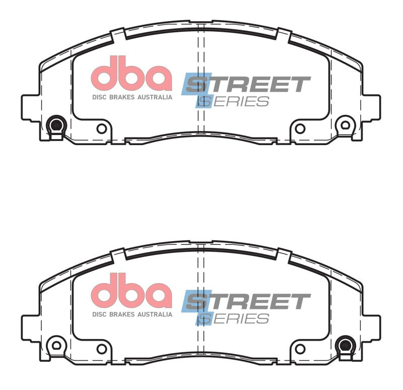 DBA 18-19 Jeep Wrangler JL Street Series Front Brake Pads - DB15038SS