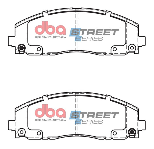 DBA 18-19 Jeep Wrangler JL Street Series Front Brake Pads - DB15038SS