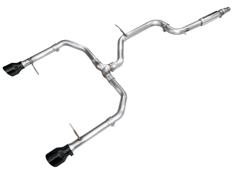 AWE Tuning 22-25 Volkswagen Jetta GLI Track Edition Exhaust - Diamond Black Tips - 3020-33275