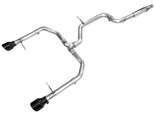 AWE Tuning 22-25 Volkswagen Jetta GLI Track Edition Exhaust - Diamond Black Tips - 3020-33275