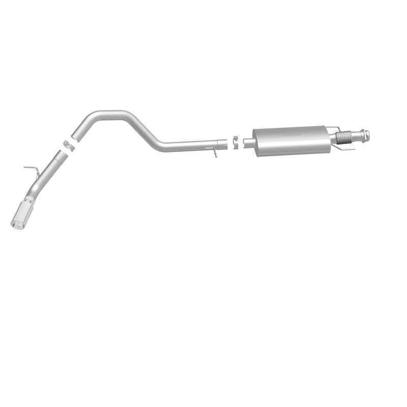 MagnaFlow 15-16 Ford Expedition V6 3.5L Cat-Back, SS, 4in Tip Single Psgr Side Exit - 19051