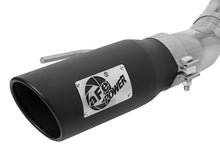Load image into Gallery viewer, aFe MACH Force-Xp 3in to 3-1/2in 304 SS Cat-Back Exhaust w/Black Tip 17-18 Ford F-150 Raptor V6 3.5L - 49-33094-B