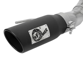 aFe MACH Force-Xp 3in to 3-1/2in 304 SS Cat-Back Exhaust w/Black Tip 17-18 Ford F-150 Raptor V6 3.5L - 49-33094-B