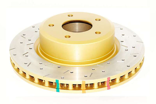 DBA 05 Pontiac GTO Front Slotted & Drilled 4000 Series Rotor - DBA42020XS