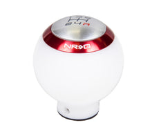 Load image into Gallery viewer, NRG Shift Knob - White (Includes 4 Interchangeable Rings) - SK-016WT