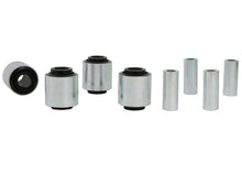 Load image into Gallery viewer, Whiteline Plus 5/95-03 Infiniti QX4 / 8/86-8/95 Pathfinder Rear Trailing Arm - Upper &amp; Lwr Bushing - W61705A