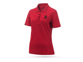 Akrapovic Corpo Polo Red Womens - 2XL