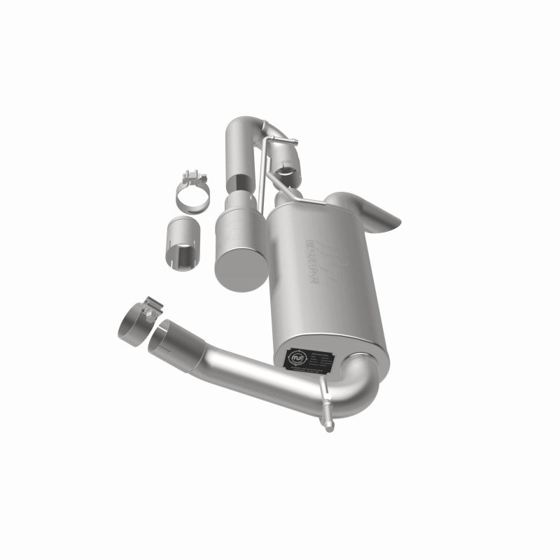 MagnaFlow 07-18 Jeep Wrangler JK Overland Series Axle-Back Exhaust System - 19668