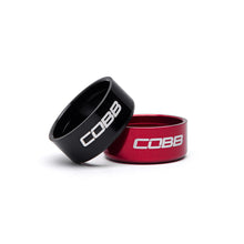 Load image into Gallery viewer, Cobb Subaru 6-Speed Tall Weighted COBB Shift Knob - White (Incl. Both Red + Blk Collars) - 213370-W