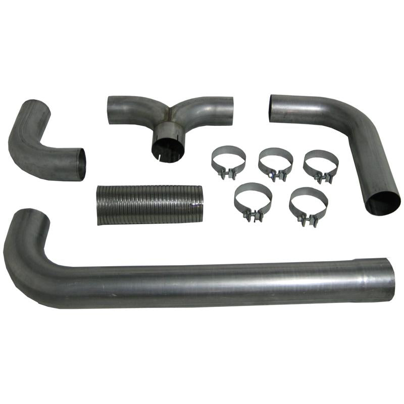 MBRP Universal Full size Pickup T pipe kit AL - UT2001