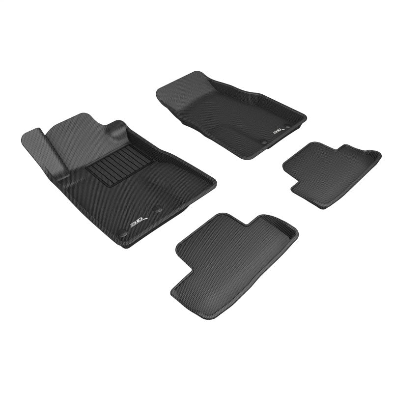 3D MAXpider 12-14 Ford Mustang Kagu Black R1 R2 - L1FR11001509