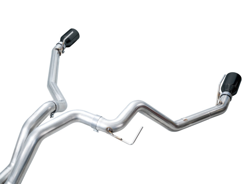 AWE 2024+ Ford Ranger Raptor 3.0L Switchpath Cat-Back Exhaust - Diamond Black Tips - 3025-33306