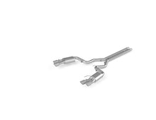 Load image into Gallery viewer, MBRP 18-19 Ford Mustang GT 5.0 3in Dual Split Rear Cat Back w/ Quad 4.0in Dual Wall Tips- T304 - S7205304