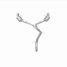 Load image into Gallery viewer, MagnaFlow 18-19 Audi A5 Dual Exit Polished Stainless CatBack Exhaust - 3in Main Piping Diameter - 19390