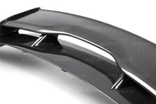 Load image into Gallery viewer, Seibon 2015-2017 Ford Focus ST/RS Hatchback Carbon Fiber Rear Spoiler (3rd Brake Light Not Included) - RS16FDFO