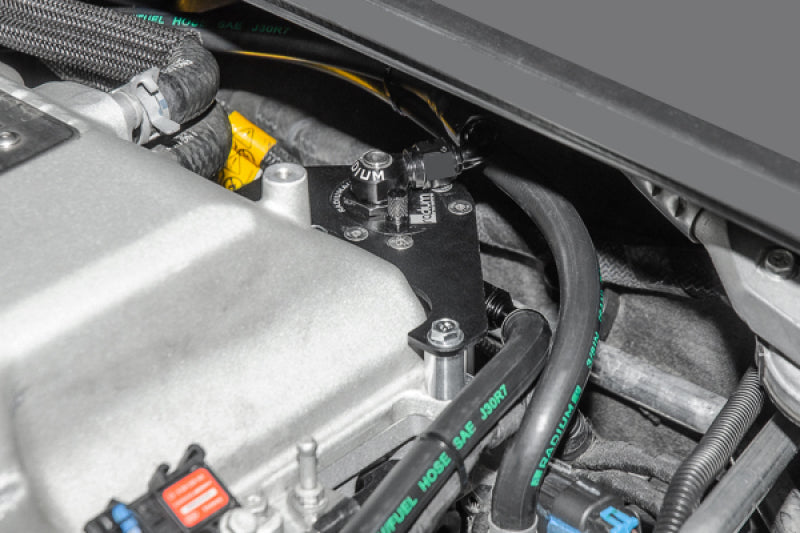 Radium Engineering 09-15 Cadillac CTS-V (LSA) CCV Catch Can Kit - Fluid Lock - 20-0563-FL