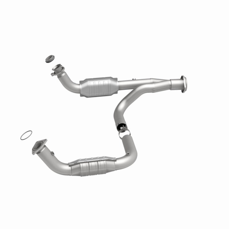 MagnaFlow Direct Fit Catalytic Converter 07-09 Hummer Truck H2 Y-Pipe Assy - 49679