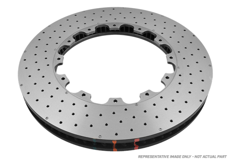 DBA 15-20 Ford Mustang GT (w/380mm Front Rotor/Brembo Calipers) Rear 5000 Series Drill & Slot Ring - DBA52165.1XD