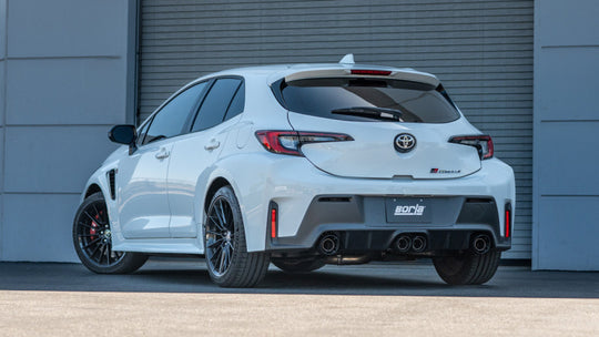 Borla 23-24 Toyota GR Corolla ATAK Cat Back System - Carbon Fiber & Black Anodized - 140942CFBA