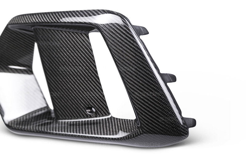 Seibon 16-18 Ford Focus RS Carbon Fiber Fog Light Surrounds - FLS16FDFO
