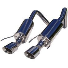Load image into Gallery viewer, MBRP 2005-2008 Chev Corvette Dual Muffler Axle Back 4 Round Dual Wall Tips - S7000304