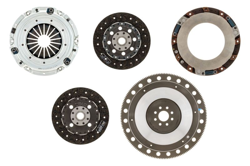Exedy 1996-10 Mustang 4.6L Organic 26 Teeth 8 Bolt Twin Disc Clutch - ET05SRFC