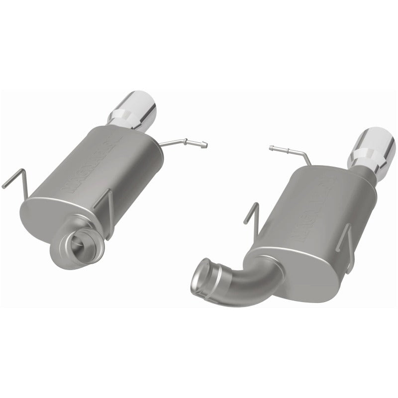 MagnaFlow 13 Ford Mustang V8 5.0L Dual Split Rear Exit Stainless Cat Back Performance Exhaust - 15151