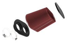 Load image into Gallery viewer, K&amp;N Universal Clamp-On Air Filter 3in Dual Flange 9in x 6in Base 7.5in x 3.688in Top 7.5in Height - RU-6104