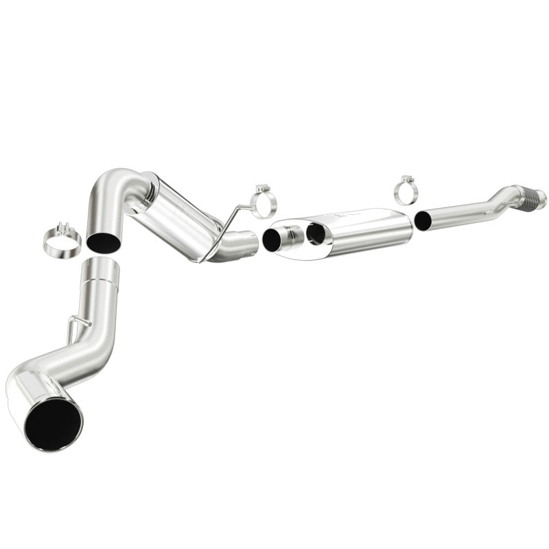 MagnaFlow 2014 Chevy/GMC Silverado/Sierra 1500 V8 6.2L SS Cat-Back Single P/S Rear Side Exit Exhaust - 15318