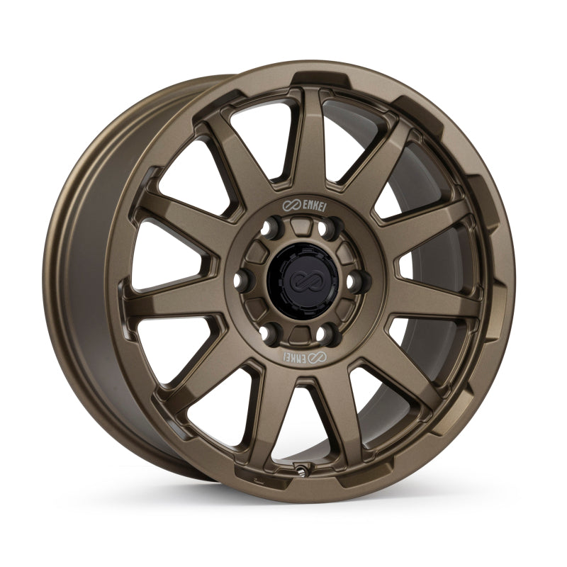 Enkei Trail-Cross 17x9in / 6x139.7 BP / 0mm Offset / 106.1mm Bore - Matte Bronze Wheel - 551-790-8400ZP