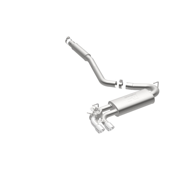 MagnaFlow CB SS 2.5/3in Dual Straight DS Rear Ext 3in Tip 12-15 BMW 328i /428i 2.0L Coupe Sedan - 19195