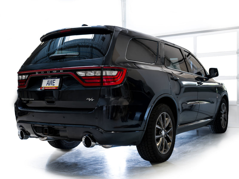 AWE Tuning 11-24 Dodge Durango 5.7L Track Edition Exhaust w/ Chrome Silver Tips - 3020-32575