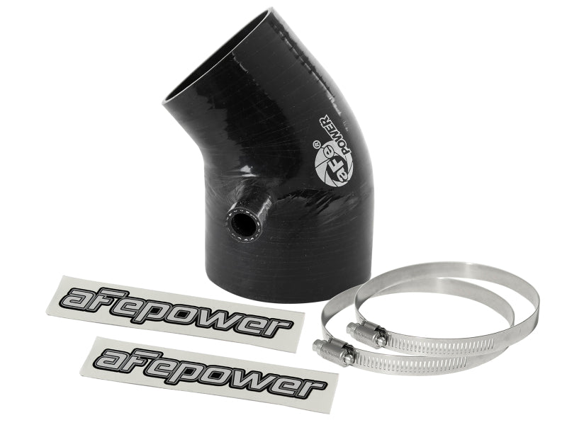 aFe Magnum FORCE Intake Coupling Kit (3-1/4 IN ID to 2-13/16 IN ID x 40 Deg.) Elbow Black - 59-00105