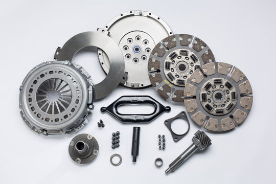 South Bend Clutch 94-04 Dodge RAM 1500-3500 5.9L Street Dual Disc Clutch Kit - Org Button Clutch - SDD3250-5-ORG