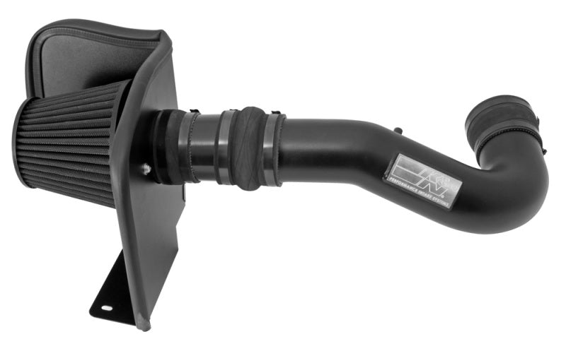 K&N 07-08 Chevy Silverado 1500 4.8L/5.3L V8 / 07-08 GMC Yukon 4.8L/5.3L V8 Black Perf Intake Kit - 71-3058