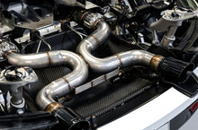 Load image into Gallery viewer, AWE Tuning McLaren 720S Performance Exhaust - Diamond Black Tips - 3010-33050