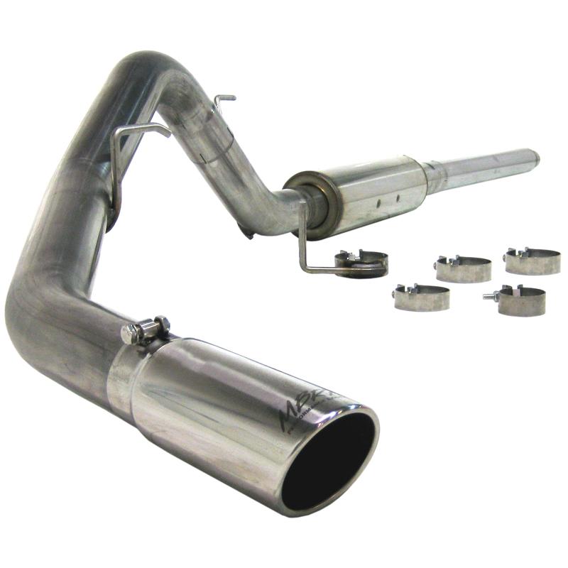 MBRP 2004-2008 Ford F150 EC/CC-SB Cat Back Single Side - S5200409